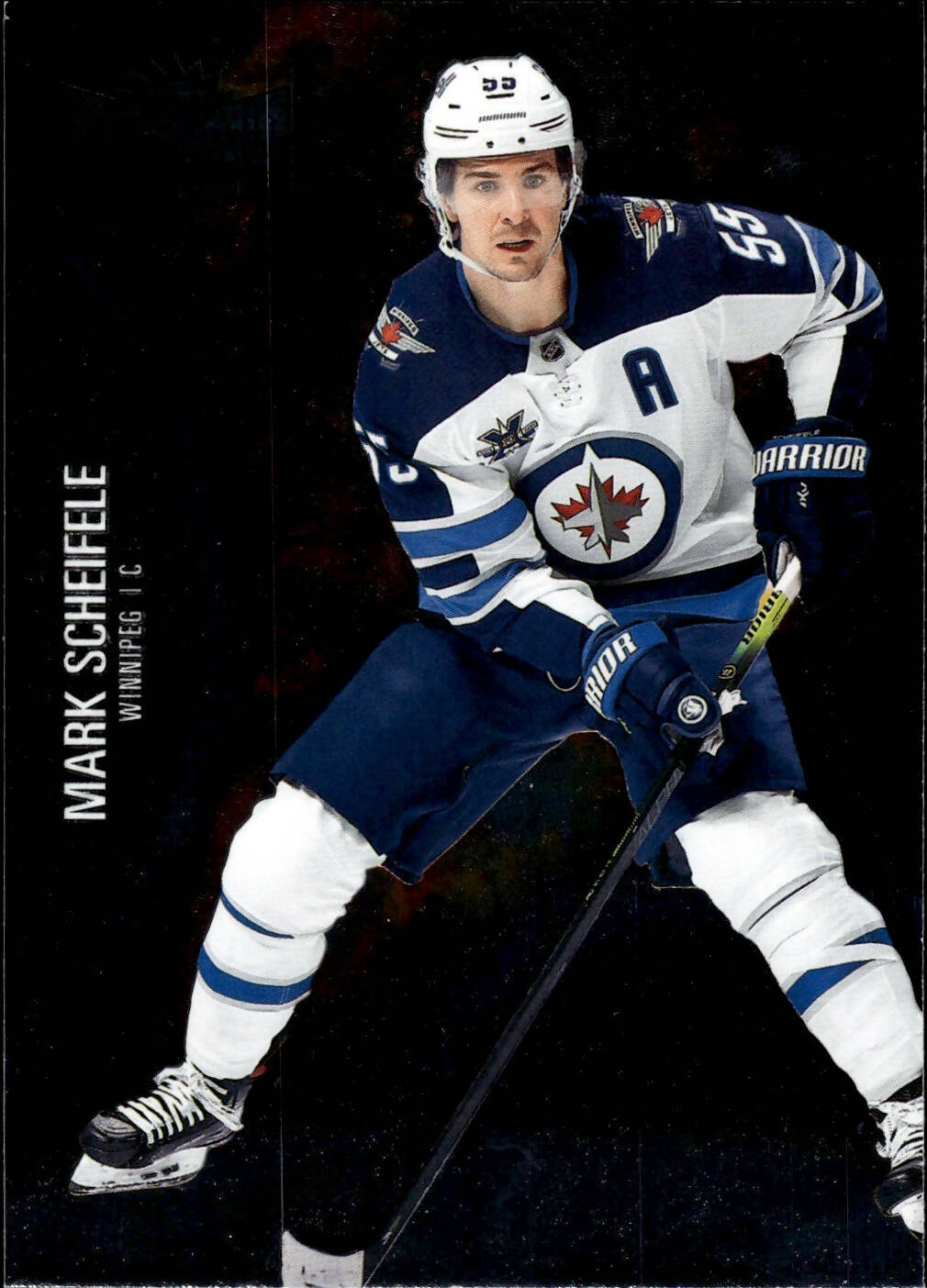 2021-22 Upper Deck Skybox Metal Universe Hockey Base #30 Mark Scheifele - Winnipeg Jets