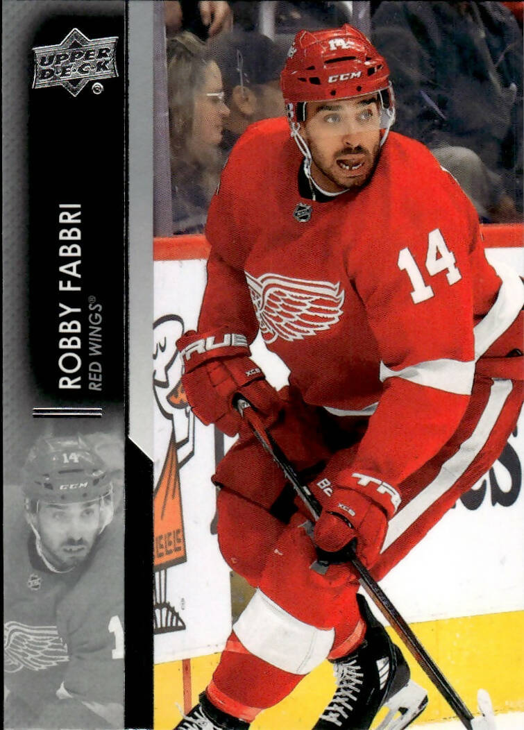 2021-22 Upper Deck Series 2 Hockey - Base #314 Robby Fabbri - Detroit Red Wings