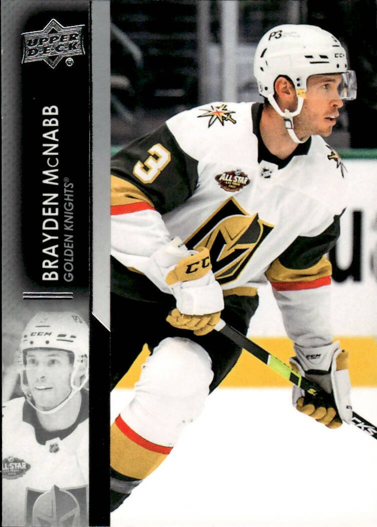 2021-22 Upper Deck Series 2 Hockey - Base #434 Brayden McNabb - Vegas Golden Knights