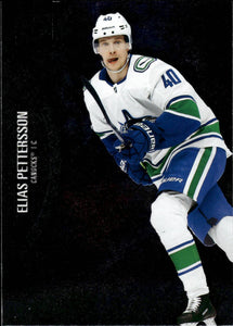 2021-22 Upper Deck Skybox Metal Universe Hockey Base #77 Elias Pettersson - Vancouver Canucks