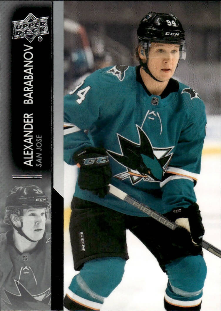 2021-22 Upper Deck Series 2 Hockey - Base #392 Alexander Barabanov - San Jose Sharks